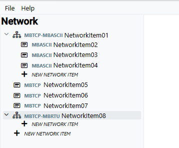 Network Item 8