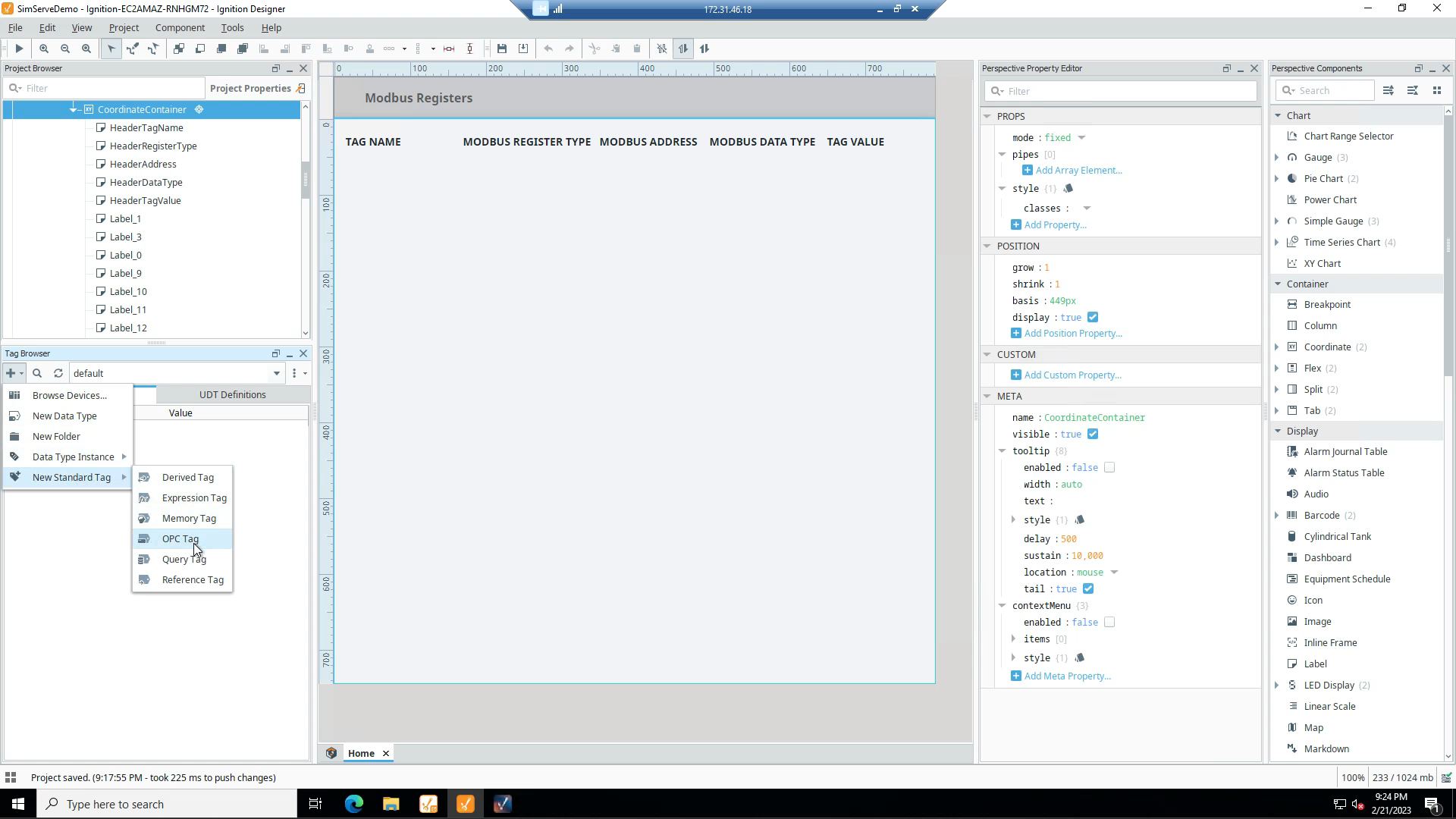 Connect Ignition to Modbus Device Using Device Simulator SCADAmatic